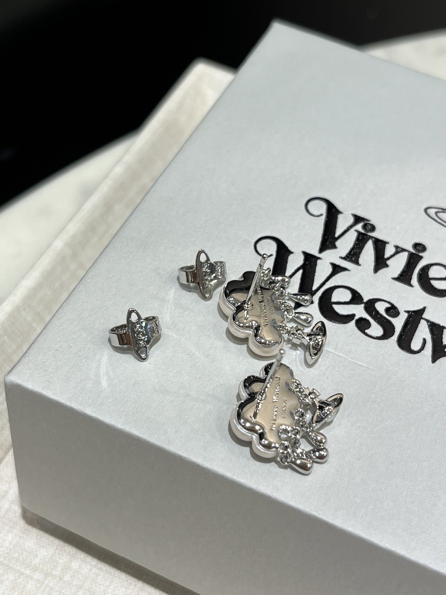 Vivienne Westwood Pearl Cluster Earrings